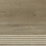Paradyz Tammi naturale engraved stair tread lépcsőlap 29.4 x 59.9