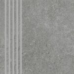 Paradyz Opotimal antracite engraved stair tread lépcsőlap 29.8 x 59.8