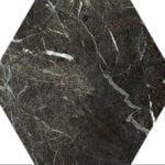 Paradyz My Way Tosi Brown Hexagon Polished dekor burkolólap 17,1x19,8