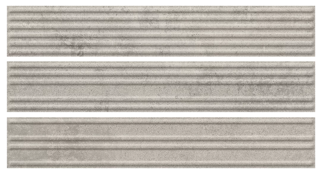 CARRIZO_GREY-podglad-e1789653199754.png Paradyz Carrizo Grey Elewacja Stripes Klinker Strukuta mix 6,5x39,7 - Image 1