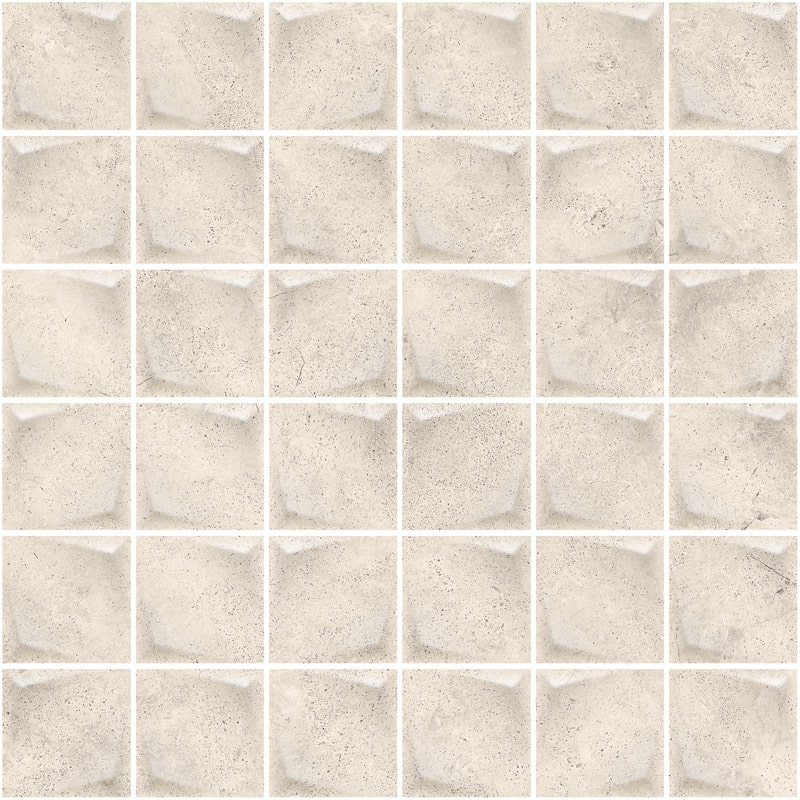 dreamgreymozaikaprasowanapoysk298x298.jpg Paradyz Dream Grey Mozaika Polysk 29,8x29,8 mozaik - Image 1